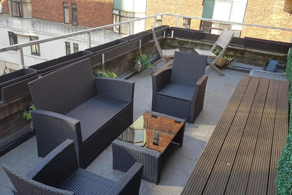 Studio Apt With Huge Balcony Near Oxford St - Marble Arch - Hydepark Лондон Экстерьер фото